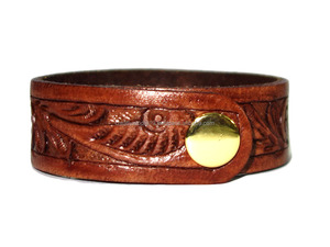 Latest Hot Selling Hand Crafted <b>Leather</b> Bracelet Customized Color Logo Unisex Wholesale Price for DIY <b>Craft</b> Jewelry Accessories - Product Image 2