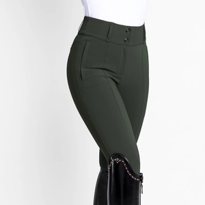 Pantalon d'équitation extensible 4 directions de haute qualité, leggings, collants, vêtements d'équitation en tissu technique au toucher doux - Product Image 2