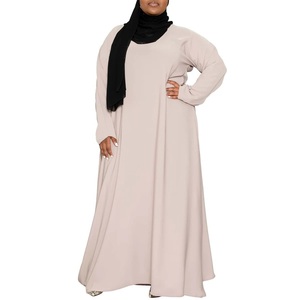 Oversize Blank Plain Jilbab Abaya Moroccan Islamic <b>Dress</b> Robes Abayas Arab Kaftah Style Women Muslim Umrah & Hajj Abaya <b>For</b> Sale - Product Image 1