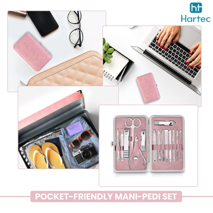 Juego de Manicura y Pedicura Profesional de Acero Inoxidable, Multifuncional, Resistente, Color Rosa 2026, para Cuidado Personal, Superventas - Product Image 5