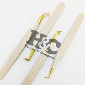 Pince à épiler Extension de cils durable à faible quantité minimale de commande Ensemble de pinces à épiler Ciseaux à pointe pointue et pince à épiler avec emballage de qualité supérieure vison - Product Image 1