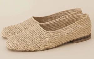 รองเท้าสานราฟเฟียทำมือ: รองเท้าชายหาดฤดูร้อนสไตล์โมร็อกโก - Product Image 3