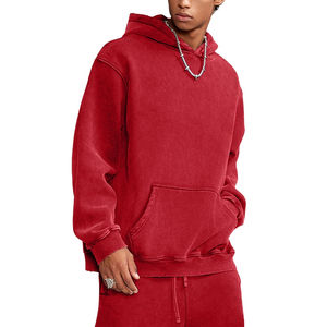 Sweat à capuche en polaire Sherpa personnalisé - Sweats à capuche surdimensionnés chauds pour l'hiver avec logo - Product Image 1