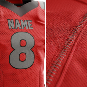 2026 New Latest Design OEM ODM Customized Sublimation Design Printed American Football Uniforms Outdoor Game Training Full Kits - Product Image 4