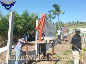 Machine à fabriquer des poteaux en H pour clôture en ciment TWT 170*170*2 avec boîte de vitesses semi-automatique, provenant d'une usine chinoise - Product Image 6