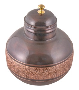 Deep Gloss Copper Water Dispenser Solid Color Copper Water Dispenser Smooth Finish Custom Factory Copper Water Dispenser - Product Image 2