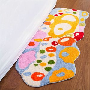 Tappeti Colorati a Tema Cartone Animato per Camere dei Bambini, Super Morbidi, Antiscivolo, con Motivi Floreali, Design Carino e Bello - Product Image 1