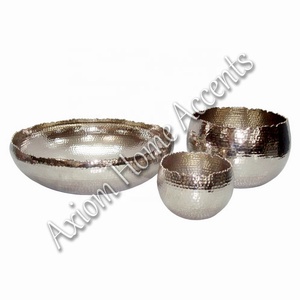 AXIOM ชามผลไม้อลูมิเนียมสีดำสำหรับทำอาหาร, อุปกรณ์ตกแต่งบ้านงานฝีมือทันสมัย - Product Image 2