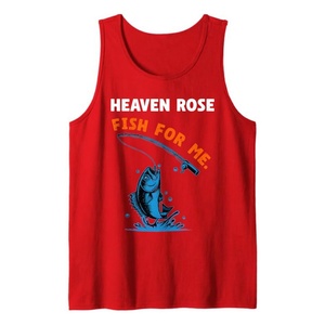 Débardeur en coton sans manches pour homme, impression graphique personnalisée OEM, slogan amusant, style décontracté d'été, vente en gros - Product Image 2