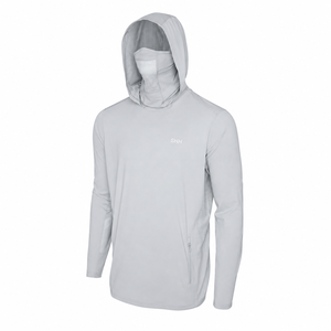 Haut de performance tactique pour homme 2026, respirant et léger, avec protection faciale intégrée, UPF50+, idéal pour la pêche, les activités de plein air et la gym - Product Image 2