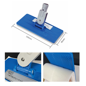 Support rectangulaire durable pour serpillière plate (largeur 23 cm, durabilité supérieure à 20 000 utilisations, pour la maison et le bureau) - Product Image 1