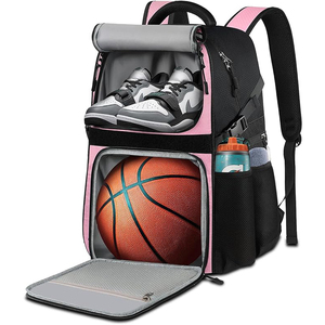 Sac à dos OEM en polyester pour hommes, jeunes et étudiants, idéal pour le basketball, la randonnée, les sports de plein air, avec poche pour chaussures de football, imperméable et léger - Product Image 2