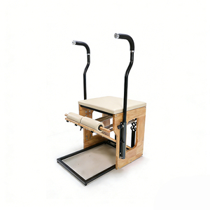 <span class=keywords><strong>Silla</strong></span> Reformer <span class=keywords><strong>Wunda</strong></span> de <span class=keywords><strong>Pilates</strong></span> de Madera Duradera (Haya, Roble, Arce) para Estudio de Yoga y Equilibrio Corporal - Product Image 3