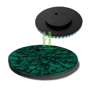 Bandeja de Servir de Nácar Multifuncional con Diseño Giratorio, Estilo Bohemio, Ecológica, Hecha a Mano en Vietnam, Artesanía HNH, Capacidad de 0-1L - Product Image 1