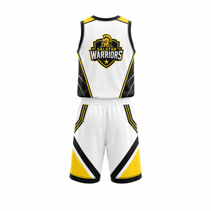 Maillot de basket personnalisé pour hommes, en mesh, avec logos d'équipe, séchage rapide, polyester, sublimation, col en V, très demandé, vente chaude - Product Image 3