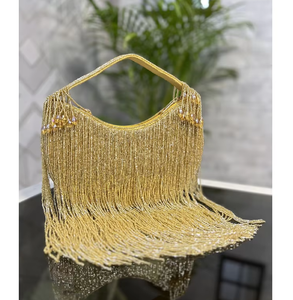 Designer Daggling Sac à Main Grande Capacité Écologique Léger Étanche Portable Fermeture Éclair Brodé Durable - Product Image 6