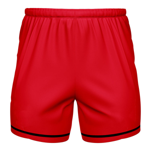 Shorts de rugby de qualité supérieure pour hommes, imprimés, taille élastique, vêtements d'équipe pour adultes, vente en gros de shorts de rugby. - Product Image 3