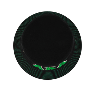 Sombrero de Pescador AKA, Color Negro, Bordado, Unisex, de Algodón, Informal, para Exteriores, Moda Urbana, Sombrero para el Sol, Premium - Product Image 5