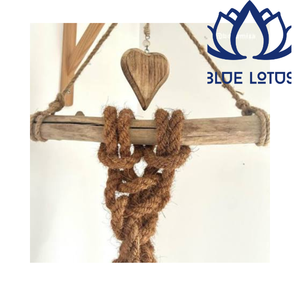 High Quality Durable Eco Friendly Coconut <b>Rope</b> Dog Cat Chew Toy Cute Cartoon Dental Care Teething Indoor Anxiety Relief Blue - Product Image 1