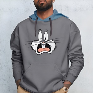 Sudadera con Capucha de Algodón Extra Grande de Alta Calidad con Estampado DTF Personalizado para Hombre, Ropa con Capucha Transpirable a Bajo Precio - Product Image 5