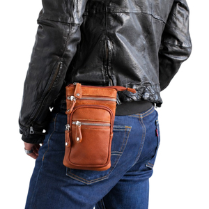 Hot Selling Luxury Designer <b>Men</b>’s PU Leather Messenger <b>Shoulder</b> <b>Bag</b> Wholesale Supply - Product Image 2