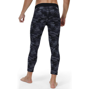 <b>Men's</b> Camouflage <b>Compression</b> Pants Elastic Waist Spandex Polyester <b>Compression</b> Pants Sports Leggings Gym <b>Tights</b> - Product Image 4