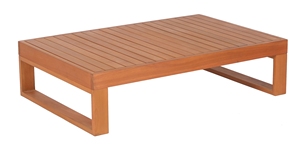 Juego de sofá moderno de madera de eucalipto para exteriores, muebles de salón de patio acolchados impermeables duraderos para villas, patios hechos en Vietnam - Product Image 5