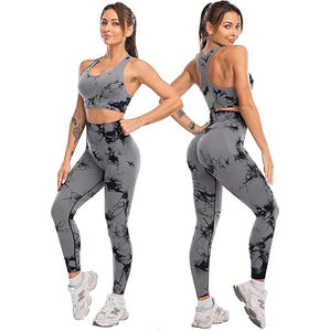 SALSPOR Conjuntos Deportivos de 3 Piezas para Mujer, Leggings Levanta Glúteos con Sujetador Deportivo de Alto Impacto y Pantalones Cortos de Gimnasio - Product Image 3