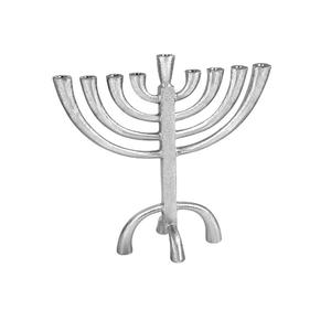 Magnifique Chandelier Arbre de Vie en Laiton et Argent Massif, Porte-Bougie Vintage Plaqué Argent pour Cadeau - Product Image 4