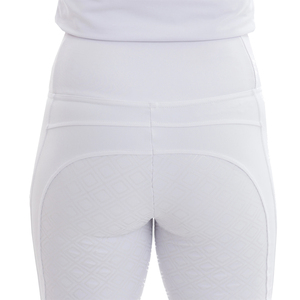 Nylon Women Compressed Equestrian Breeches Women Custom Logo Horse Riding Leggings Jodhpurs Silicone Grips Tights - Product Image 2