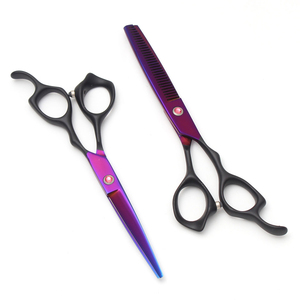 ZH INTERNATIONAL 6 Inch New Design <b>Thinning</b> Scissors Professional Stainless Steel Hair Scissors Salon Barber Scissors - Product Image 6
