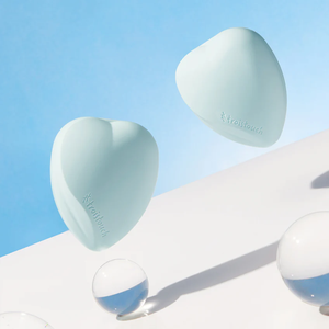 TROISTOUCH Heart Aqua Bear Cushion 17 Ivory Mini Korean Glow Cushion <b>Foundation</b> with Hydrating Smooth Beauty Makeup - Product Image 2