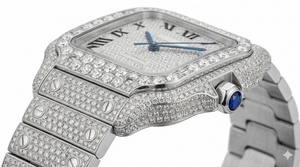 Reloj de Lujo con Diamantes Moissanite para Hombre y Mujer, Estilo Hip Hop, Brillante, de Diseño Premium - Product Image 2