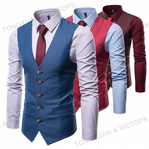 Chaleco Softshell Premium para Hombre, Ligero, para Exteriores, Sin Mangas, Reversible, Impermeable, con Patrón a Cuadros, Cuello en V, para Invierno - Product Image 6