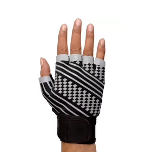 Gants de fitness demi-doigts légers et respirants en nylon pour haltérophilie, exercices pliométriques, résistants aux chocs 0,5 kg Geo - Product Image 5
