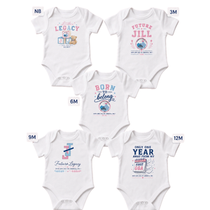 ชุดบอดี้สูทเด็กอ่อนทำจากผ้าฝ้ายออร์แกนิค เนื้อผ้านุ่ม ระบายอากาศได้ดี แขนสั้น สวมใส่สบาย เหมาะสำหรับใส่ทุกวัน - Product Image 6