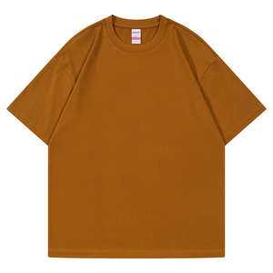 Camisetas de Algodón Extra Grandes Personalizadas para Hombre, Color Sólido, Impresión de Logotipo Personalizado, MOQ Bajo, Precio al por Mayor con Diseño Frontal en Blanco - Product Image 1