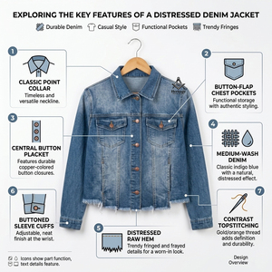 Heritage Masonic Regalia Cotton Embroidered Denim <b>Jacket</b> Sorority High Quality Sigma Greek Apparel Theta <b>Women</b> Jeans <b>Jackets</b> - Product Image 5