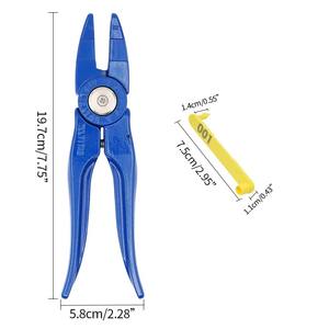Livestock Sheep Goat <b>Ear</b> Tags Pliers And <b>Dog</b> <b>Rabbit</b> Sheep <b>Ear</b> Tags Nylon Material Sheep Laser <b>Ear</b> Tag Animal Identification - Product Image 2