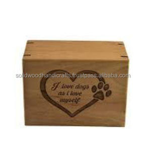Wholesale Wooden Urn <b>Box</b> <b>For</b> <b>Pet</b> <b>Ashes</b> Wood Cremation Urns <b>For</b> Cat and Dog <b>Ashes</b> Rosewood Urns At low price - Product Image 4