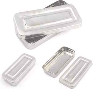 Tray <b>Box</b> Stainless Steel Veterinary Needle <b>Box</b> <b>Metal</b> Moxibustion <b>Box</b> Breeding Apparatus Livestock <b>Tools</b> Farm Equipment - Product Image 3