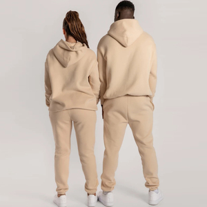 Conjunto informal de sudadera y pantalones deportivos al por mayor, conjuntos de fitness para gimnasio, chándal unisex para hombre y ropa deportiva para hombre - Product Image 3