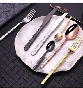 Juego de Cubiertos de Acero Inoxidable Sostenible de Lujo |   Cubiertos Elegantes para Hoteles, Bodas, Fiestas y Restaurantes de Alta Cocina - Product Image 4