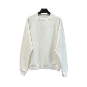 Jersey con logotipo personalizado, cuello redondo, talla grande, sudadera de algodón, sudadera suave suelta para hombre, venta al por mayor, sudadera de talla grande para hombre - Product Image 1