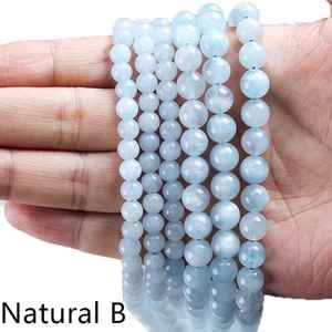 Colgante de Plata de Ley con Gema de Aguamarina Translúcida Natural, Estilo Étnico Vintage, para Fabricación de Joyas y Accesorios DIY - Product Image 4