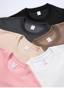 เสื้อสเวตเตอร์คอกลมทรงหลวม คุณภาพสูง สีพื้น หนา เหมาะสำหรับผู้ชาย สวมใส่สบายๆ สำหรับกิจกรรมกลางแจ้ง - Product Image 2