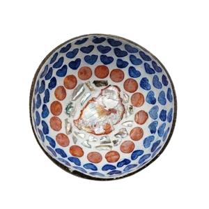 Cuencos de Coco Tropicales Resistentes de Sumatra, Hechos a Medida, con Incrustaciones de Piedra, para Restaurantes, Precio al por Mayor - Product Image 2