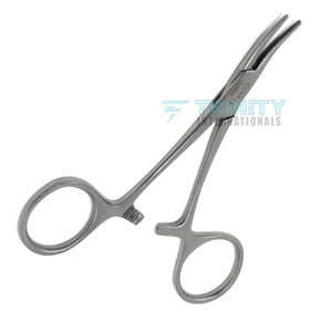 Pince hémostatique chirurgicale de précision Mosquito, courbée, réutilisable, instrument clinique - Product Image 6