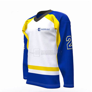 Jersey de Hockey sobre Hielo de Material Duradero, Corte Ajustado y Cómodo, Hecho en Pakistán - Product Image 2