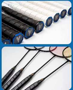 Ball Control Amateur Double Players Training 28 Lbs Amateur Intermediate Cheap Dericsson Carbon Fiber <b>Badminton</b> Racket - Product Image 2